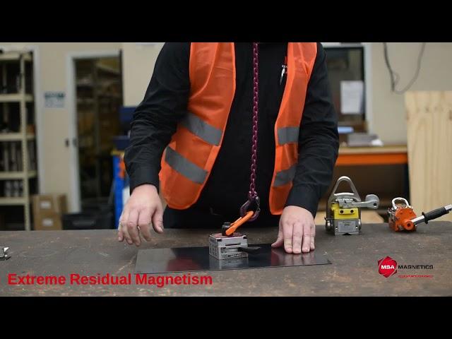 Learn All About Residual Magnetism And How To Operate MSA LIFTING MAGNETS