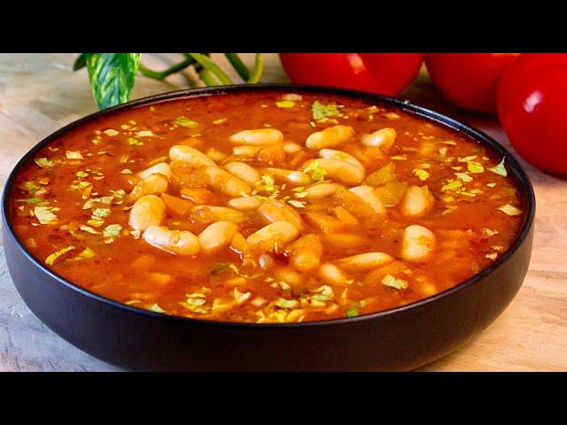 Greek Style Bean Soup. A Treasure of Mediterranean Cuisine! FASOLADA.