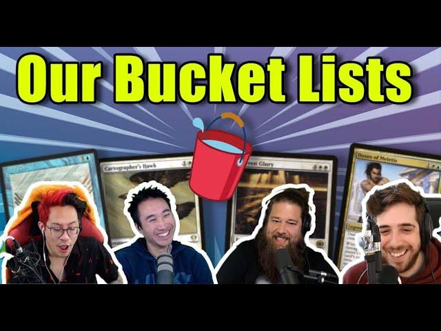 Our Commander Bucket Lists | Commander Clash Podcast #24