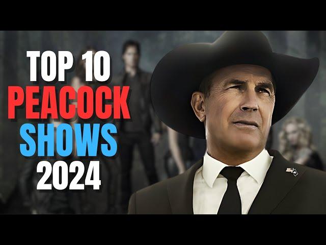 Top 10 TV Shows On Peacock TV Right Now! 2024