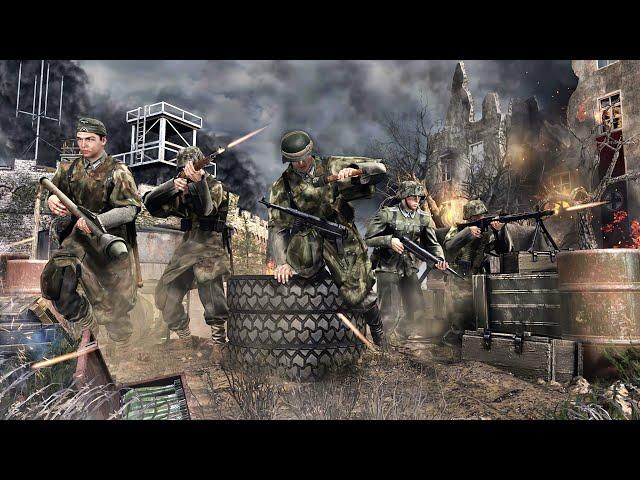 German Elite Brandenburgers defend destroyed city | Gates of Hell Ostfront