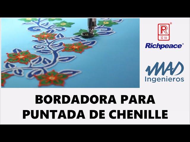 Bordadora Richpeace de 2 cabezas para chenille