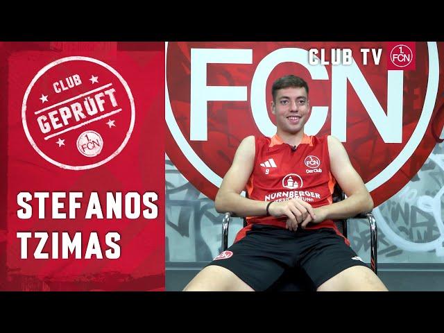 "Ich bin der größte Fan!" | CLUB GEPRÜFT mit Stefanos Tzimas | 1. FC Nürnberg