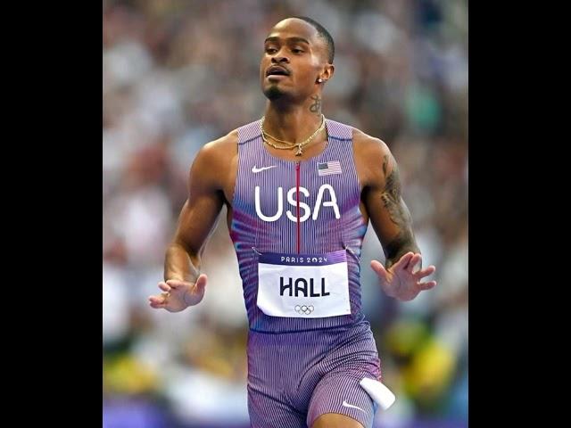 Quincy Hall wins the Mens 400m AT The Paris 2024 Olympics