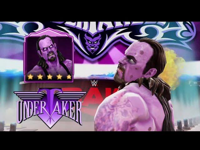 WWE Mayhem 5 Star Zombie Undertaker Gameplay.