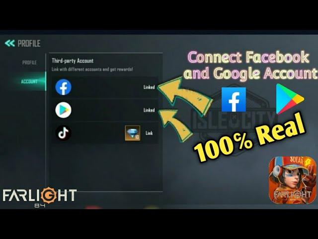 How to Link Facebook And Google Play Store In Farlight 84 Game