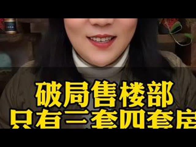 破局售楼部只有三套四套房 #创作灵感 #经验分享 #买房攻略 #买房子 #房子