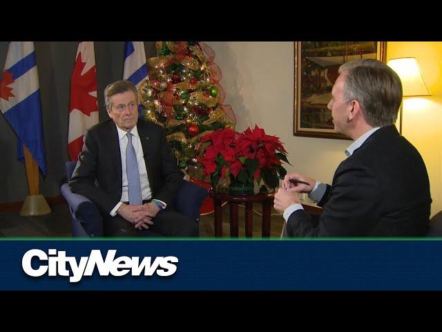 Mayor John Tory reflects his re-election and strong criticism in 2022