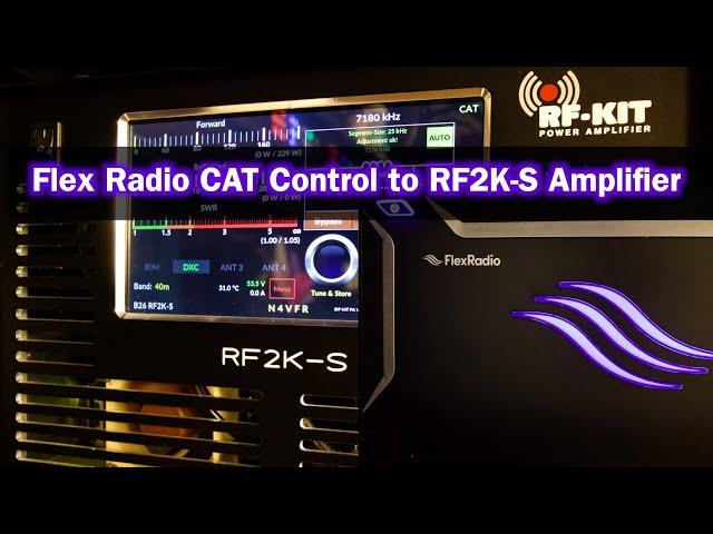 Flex CAT Control to RF2K S Amplifier | Flex 8000 Series | RF-Kit | RF2K-S Amplifier