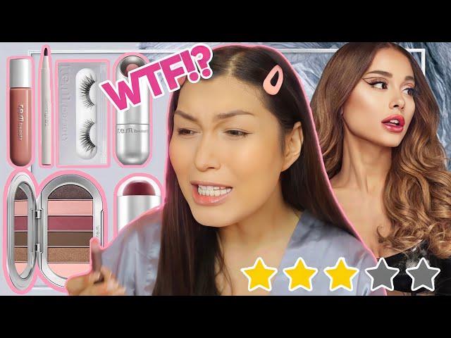 Trying Out Ariana Grande’s “Flop” Makeup Line (R.E.M. Beauty Review)