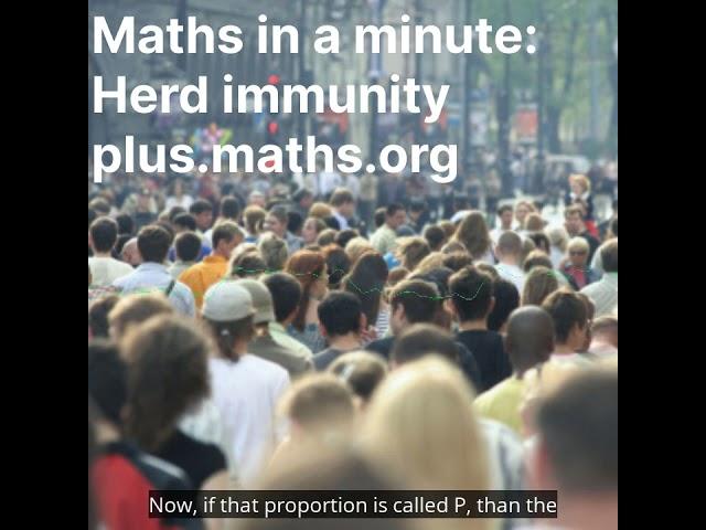 Maths in minute: Herd immunity