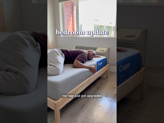 Cozy bedroom update with ​⁠​⁠​⁠​⁠@Casper The One mattress | Back sleeper  #sponsored #casperone