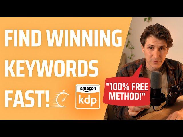 Step-By-Step Keyword Research for Amazon KDP | My Secret to Finding Profitable Keywords