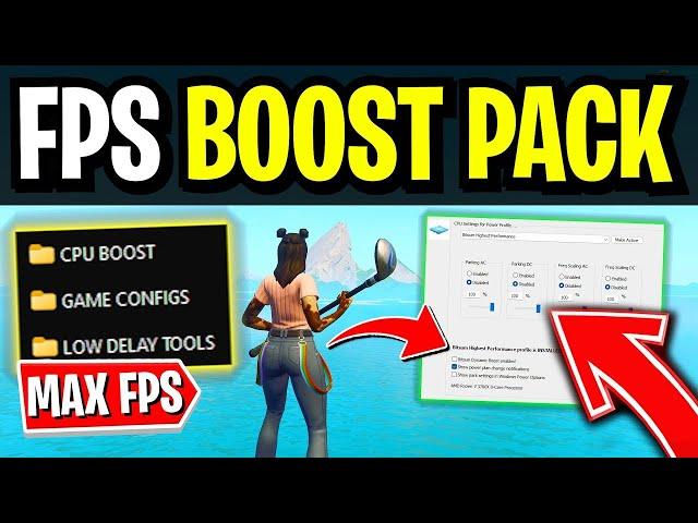 fps boost pack | پک کامل افزایش اف پی اس و کاهش دیلی  #fps_boost