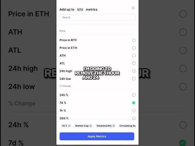 CRYPTO HACKS: PART 4 - CUSTOMIZE COINMARKETCAP