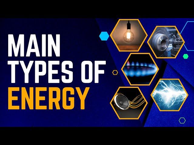 What Are The Main Types Of Energy? - Mechanical, Electric, Light, Thermal, Sound | Form Of Energy