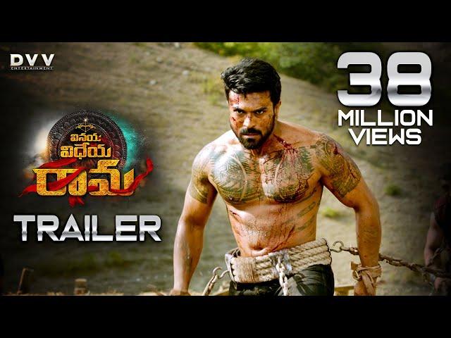 Vinaya Vidheya Rama Trailer - Ram Charan, Kiara Advani | Boyapati Sreenu | DVV Danayya | #VVRTrailer