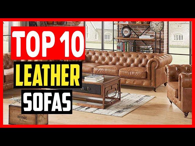 Top 10 Best Leather Sofas of 2024