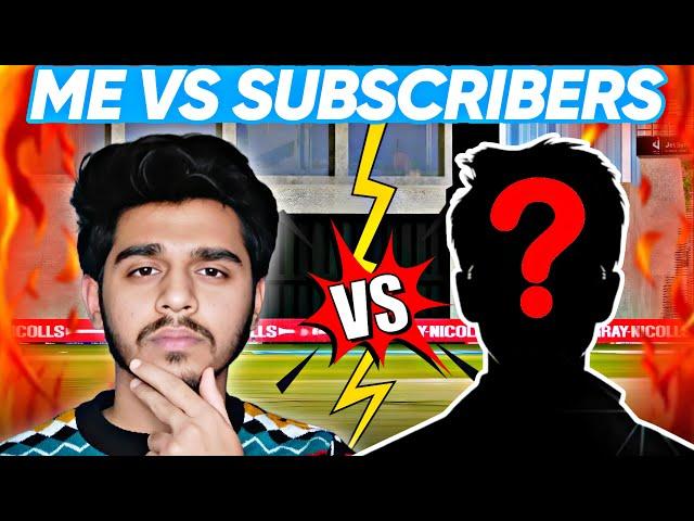 ME SUBSCRIBERS In REAL CRICKET 24 MUTIPLAYER #1