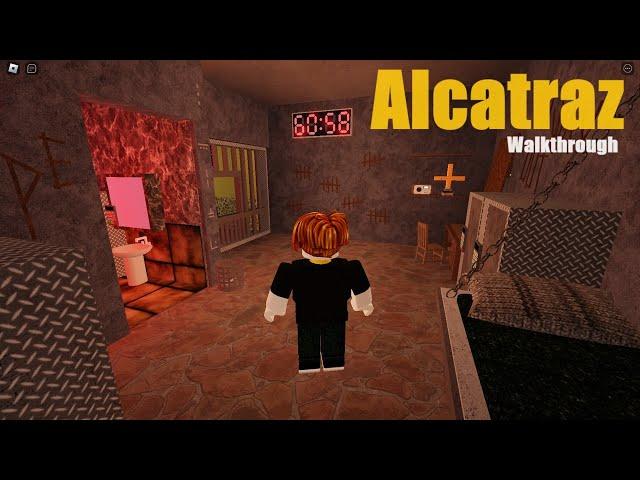 ESCAPE ROOM Alcatraz Walkthrough (Roblox)