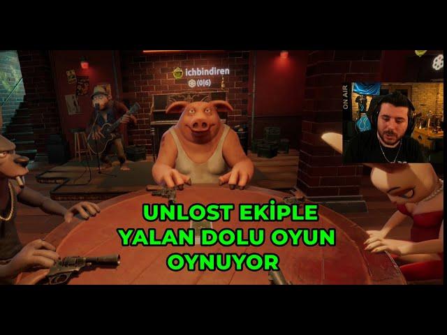 UNLOST EKİPLE LIAR'S BAR OYNUYOR! GÜLME KRİZİNE SOKAN YALAN OYUNU