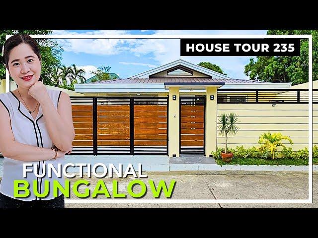 A Spacious Bungalow with Garden in BF Homes Paranaque. House Tour 235