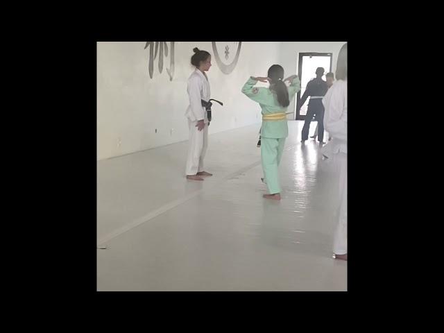 Natasha yellow belt match