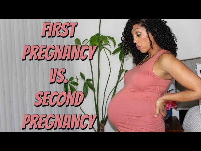 FIRST PREGNANCY VS. SECOND PREGNANCY DIFFERENCES | DISCOCURLSTV