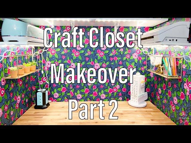 Craft Closet Makeover - Part 2