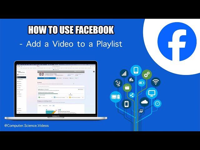 How to ADD a Video to a Playlist On Facebook Creator Studio Using a Mac (2024)