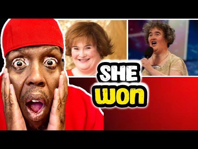 Gangster rapper reacts to Susan Boyle's audition - I dreamed a dream