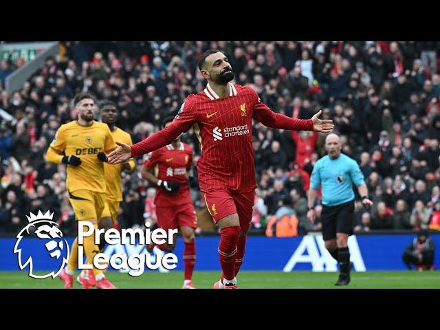 All of Mohamed Salah's 47 goals and assists from the 2024-25 Premier League season | NBC Sports