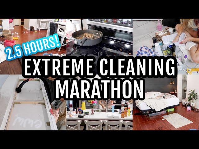 EXTREME!  2.5 HOURS  OF CLEANING MOTIVATION! || MARATHON OF CLEANING, DECLUTTERING, AND ORGANIZING