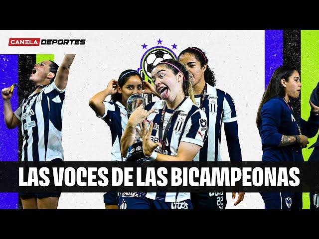 KATTY MARTÍNEZ Y REBECA BERNAL lideran las voces de las RAYADAS BICAMPEONAS | FutFem ¡Y ya!