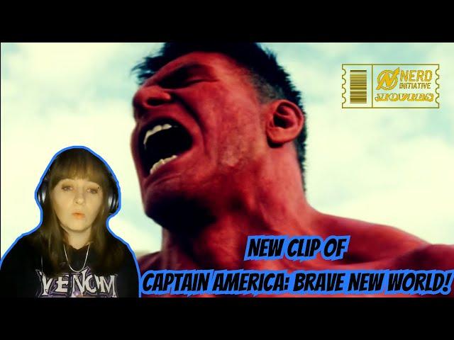 CAPTAIN AMERICA: BRAVE NEW WORLD CLIP REACTION!