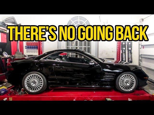 I Threw Away My Cheap SL55 AMG's $10,000 Suspension And I Couldn't Be Happier - Project SL55 Pt 4