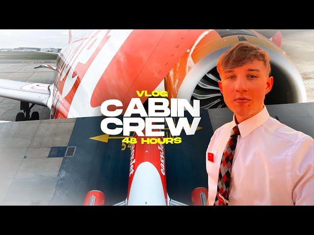 2 Days in the Life of an easyJet Cabin Crew - Crew Vlog