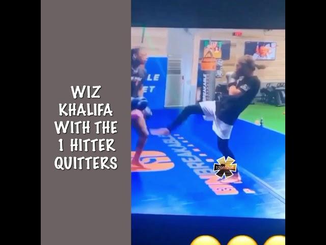 WIZ KHALIFA WITH THE ONE HITTER QUITTERS