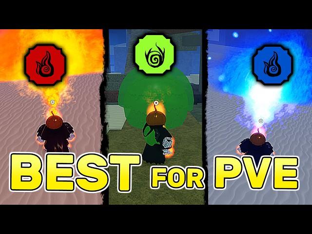 *BEST* Elements For PVE (Humanoid Bosses) | Shindo Life Element Tier List