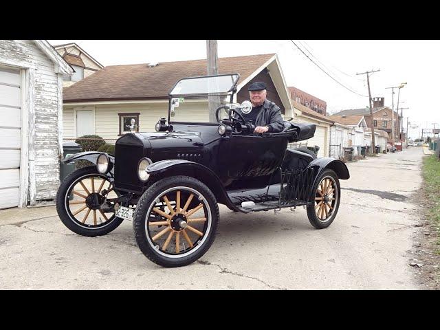 1922 Ford Model T Roadster How to Start & Engine Sound & Ride on My Car Story with Lou Costabile