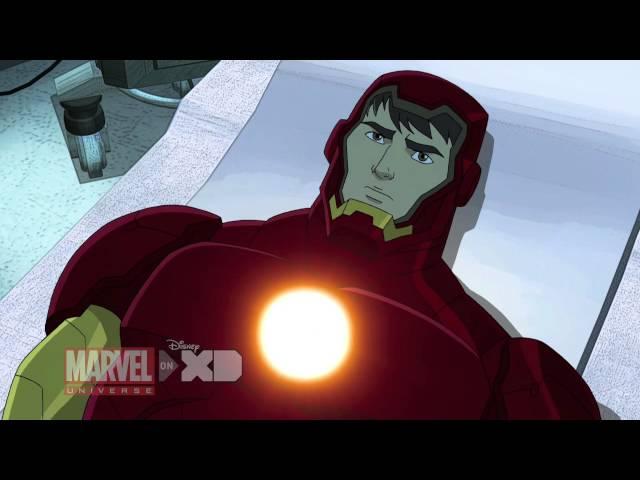 Iron Man Travels Through Time - Marvel's Avengers Assemble Season 2, Ep. 7 - Clip 1