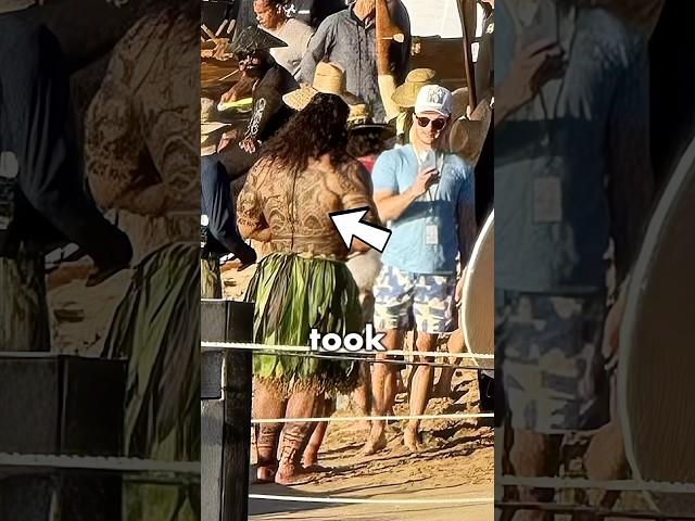 Maui's Fake Body for live-action Moana