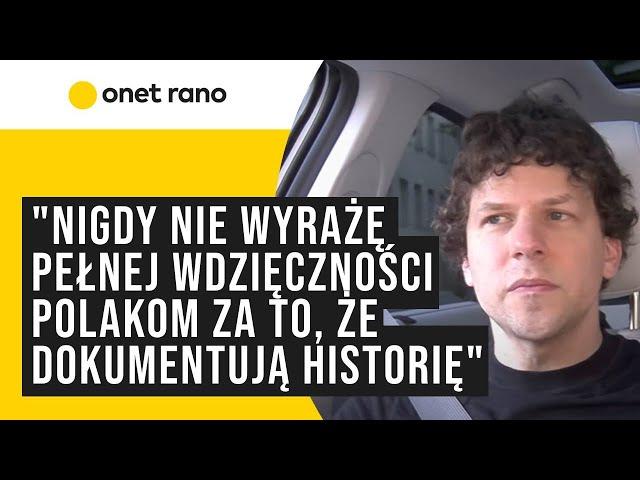 Jesse Eisenberg: Jako Amerykanin czuję się uprzywilejowany, że mogłem dorastać w czasach pokoju