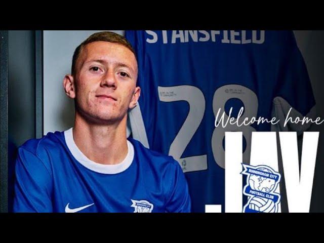 BIRMINGHAM CITY RESIGN JAY STANSFIELD FOR CLUB RECORD 15 MILLION POUND DEAL FROM FULHAM!