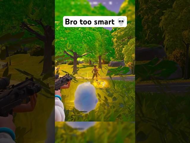 Bro too smart  #fortnite #fortniteclips