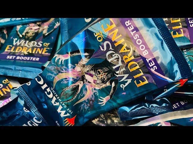 Wilds of Eldraine Set booster box opening #MTG