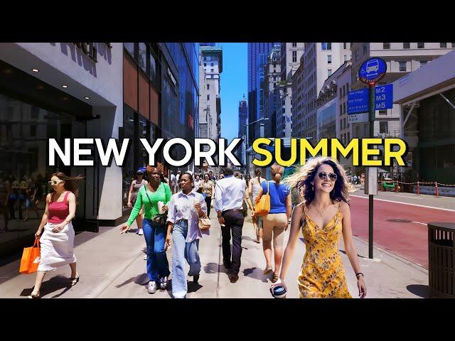 New York City Walk - Summer in Manhattan, NYC