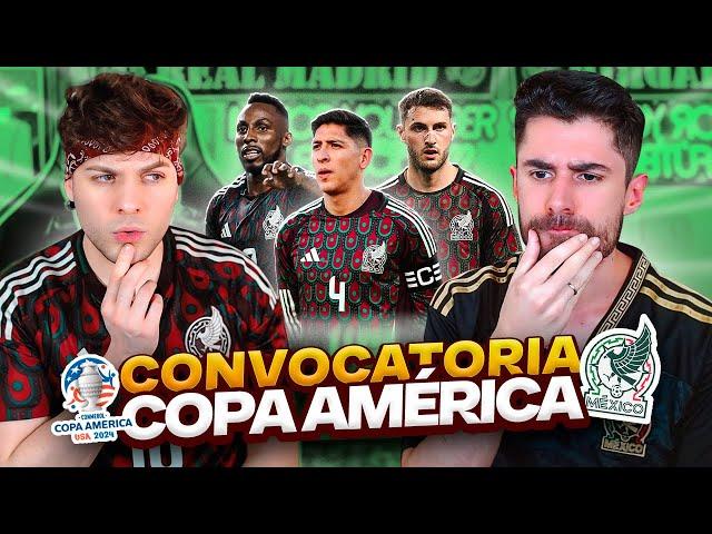 CONVOCATORIA OFICIAL de MÉXICO en la COPA AMÉRICA 2024 ft. @MegaJotta