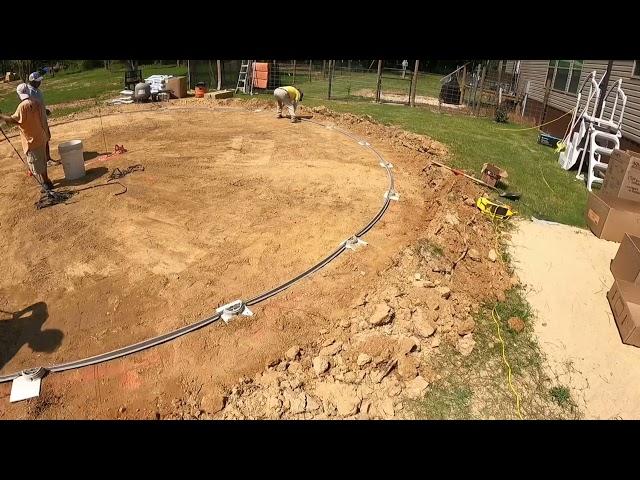 Above Ground Pool Install ‍️