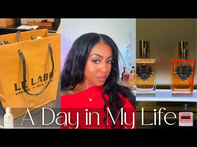 A Perfume DAY IN THE LIFE | SKIN CARE / BODY CARE PRODUCTS / PERFUME FOR WOMEN